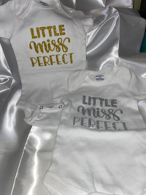 Little Miss Perfect Onesie