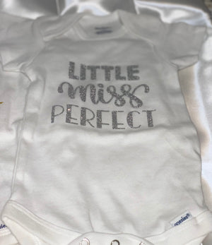 Little Miss Perfect Onesie