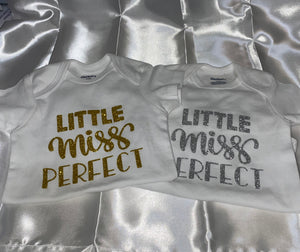 Little Miss Perfect Onesie