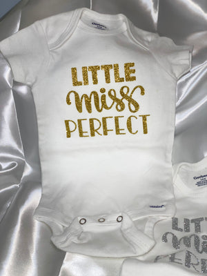 Little Miss Perfect Onesie