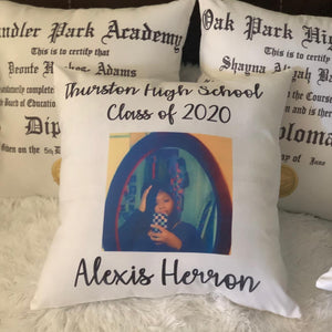 Diploma Pillows