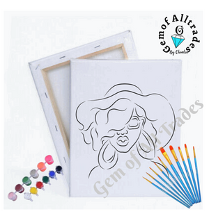 Pre-drawn Canvas