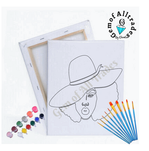Pre-drawn Canvas