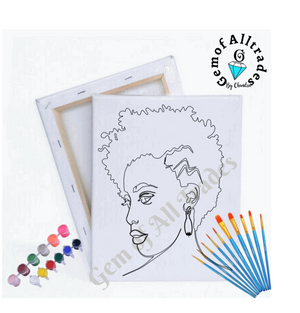 Pre-drawn Canvas