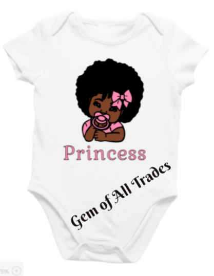 baby princess onesie