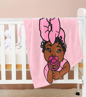 Baby Aaliyah blanket Baby Blanket 30"x40"
