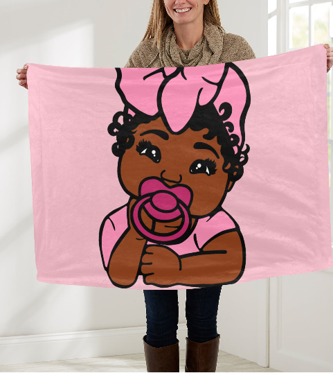 Baby Aaliyah blanket Baby Blanket 30"x40"