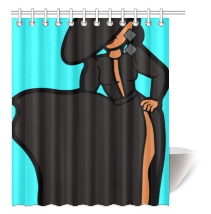 Grown and sexy lady Shower Curtain 60"x72"
