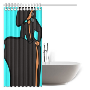 Grown and sexy lady Shower Curtain 60"x72"