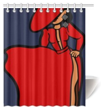 Grown and sexy lady Shower Curtain 60"x72"