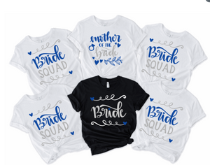 Bridal Party shirts
