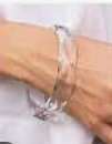 Clear cut Couture Clear Bracelet