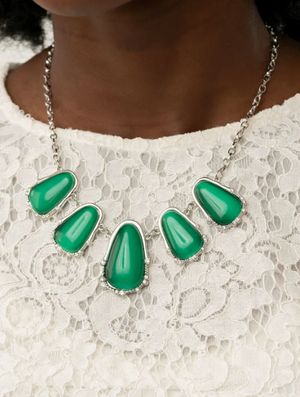 Newport Princess - Green necklace