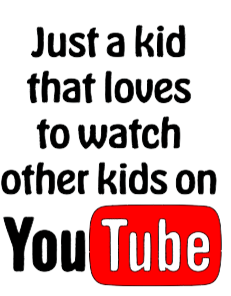 Kids YouTube T-shirt